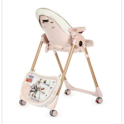 Peg Perego Prima Pappa Follow Me barošanas krēsliņš MON AMOUR Peg Perego Prima Pappa Follow Me barošanas krēsliņš MON AMOUR