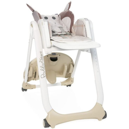 CHICCO POLLY 2 START MONKEY Barošanas krēsliņš 