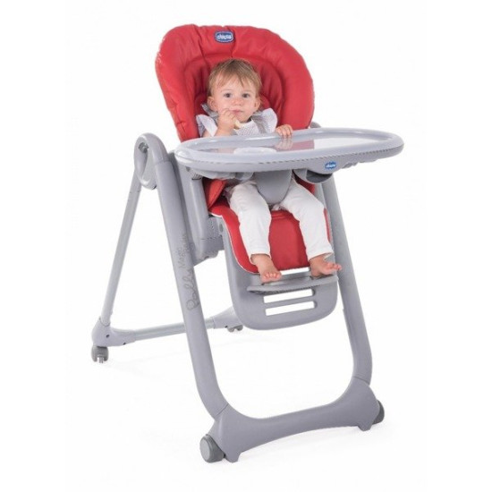 Chicco Polly Magic Relax Barošanas Krēsls Scarlet