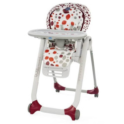 Chicco Polly Progres 5 transformējams barošanas krēsls CHERRY