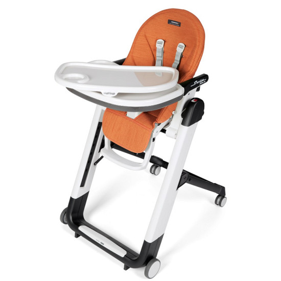 Peg Perego Siesta Follow Me barošanas krēsls WONDER ORANGE Peg Perego Siesta Follow Me barošanas krēsls WONDER ORANGE
