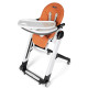 Peg Perego Siesta Follow Me barošanas krēsls WONDER ORANGE Peg Perego Siesta Follow Me barošanas krēsls WONDER ORANGE