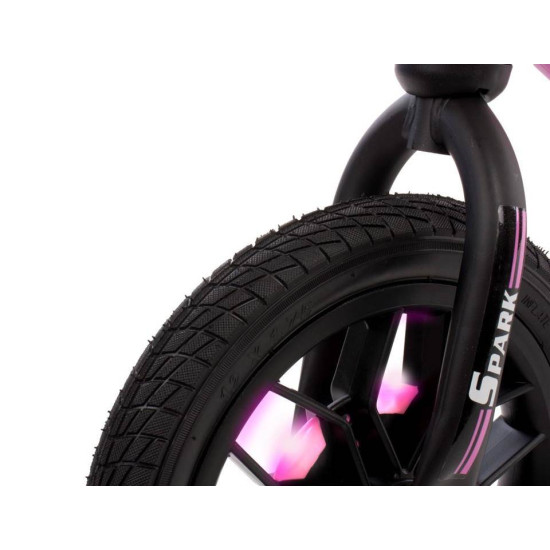 SUNBABY SPARK Qplay J02.017.1.1 Bērnu skrejritenis balansa ritenis/Pink SUNBABY SPARK Qplay J02.017.1.1 Bērnu skrejritenis balansa ritenis/Pink