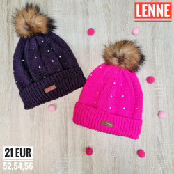 Meiteņu rudens/ziema cepure LENNE 52-56 izm. Meiteņu rudens/ziema cepure LENNE 52-56 izm.