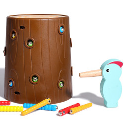 Montessori Tārpi un dzenis Montessori Tārpi un dzenis