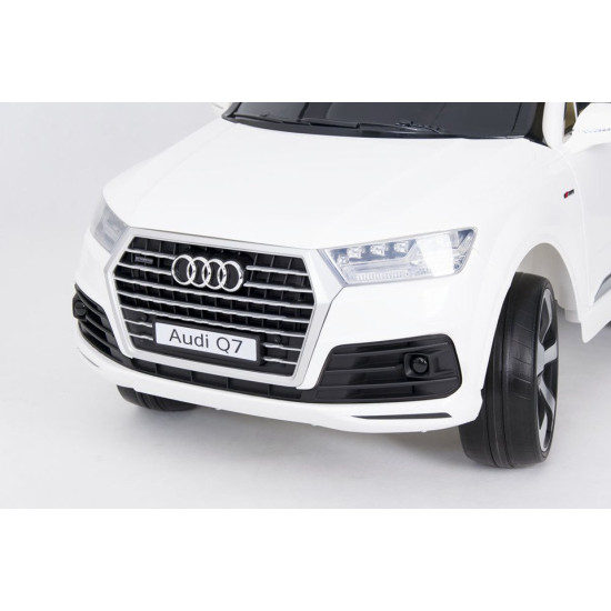 AUDI Q7 2188 Bērnu elektromobilis ar tālvadības pulti 12v/White AUDI Q7 2188 Bērnu elektromobilis ar tālvadības pulti 12v/White