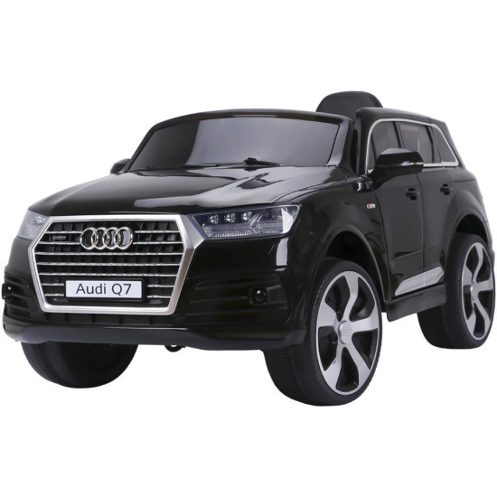 AUDI Q7 2188 Bērnu elektromobilis ar tālvadības pulti 12v/Black AUDI Q7 2188 Bērnu elektromobilis ar tālvadības pulti 12v/Black