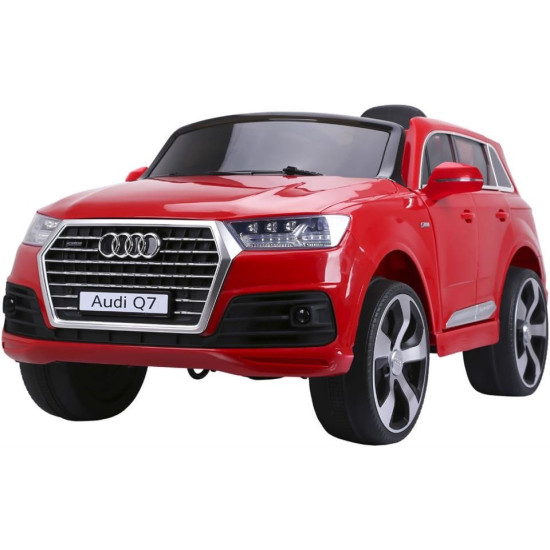 AUDI Q7 2188 Bērnu elektromobilis ar tālvadības pulti 12v/Red AUDI Q7 2188 Bērnu elektromobilis ar tālvadības pulti 12v/Red