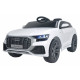 Audi Q8 Bērnu elektromobilis 12v/White Audi Q8 Bērnu elektromobilis 12v/White