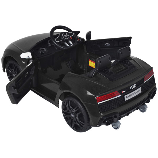 Audi R8 Bērnu elektromobilis 12v/Black Audi R8 Bērnu elektromobilis 12v/Black