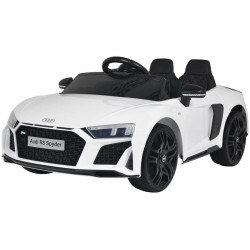 Audi R8  Bērnu elektromobilis 12v/White