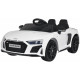 Audi R8 Bērnu elektromobilis 12v/White Audi R8 Bērnu elektromobilis 12v/White
