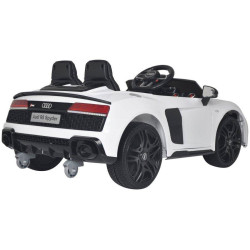 Audi R8  Bērnu elektromobilis 12v/White