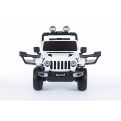 JEEP 7777 Bērnu elektromobils 12v/White JEEP 7777 Bērnu elektromobils 12v/White