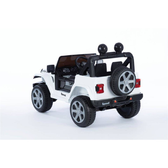 JEEP 7777 Bērnu elektromobils 12v/White