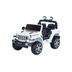 JEEP 7777 Bērnu elektromobils 12v/White