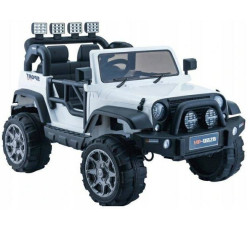 Jeep HP-012  Bērnu elektromobilis 12v/White