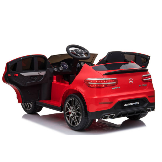 Mercedes-Benz GLS 63 AMG Bērnu elektromobilis 12v/Red Mercedes-Benz GLS 63 AMG Bērnu elektromobilis 12v/Red