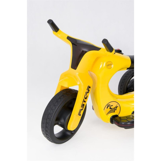 MARKET UNION ASTCAR elektro tricikls SW168 6V/ Yellow MARKET UNION ASTCAR elektro tricikls SW168 6V/ Yellow