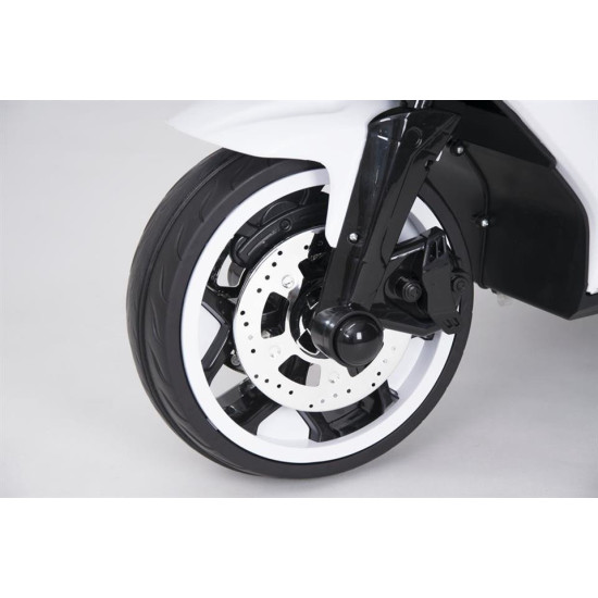 Bērnu motocikls  01300ST 6v/White