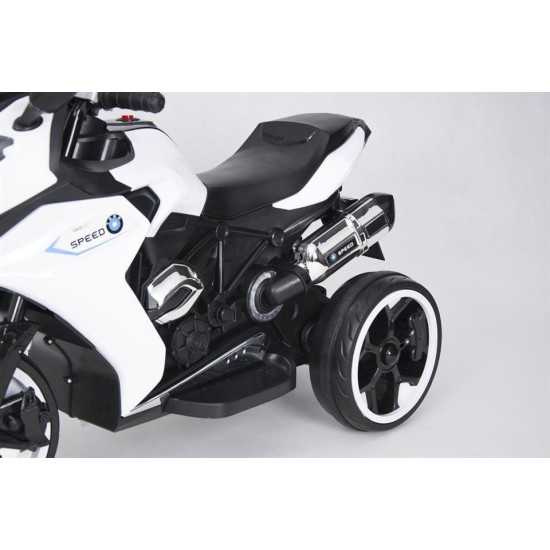 Bērnu motocikls  01300ST 6v/White
