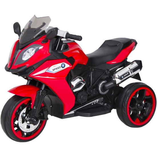 Bērnu motocikls  01300ST 6v/Red