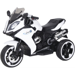 Bērnu motocikls  01300ST 6v/White