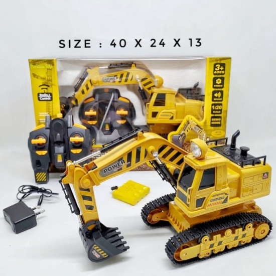 Bērnu RC kāpurķēžu ekskavators