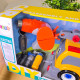 Rotaļu kravas auto ar kausu Lean Toys Dzeltens