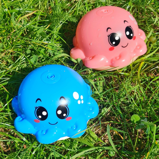 Vannas rotaļlieta, mini astoņkājis strūklaka Octopus - Rozā Vannas rotaļlieta, mini astoņkājis strūklaka Octopus - Rozā