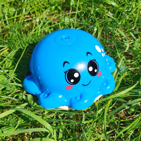 Vannas rotaļlieta, mini astoņkājis strūklaka Octopus - Zila krāsa Vannas rotaļlieta, mini astoņkājis strūklaka Octopus - Zila krāsa