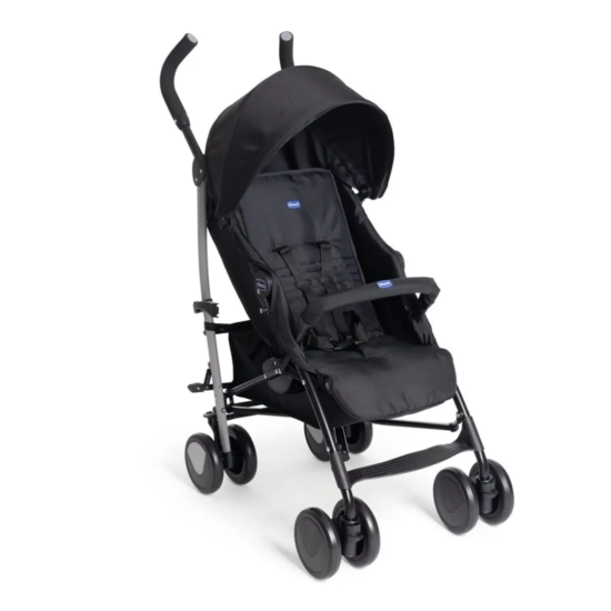 Bērnu pastaigas sporta rati - Chicco Echo Lite (Ebony)