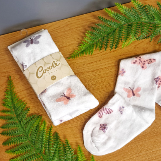 Zeķbikses Cocole ar tauriņiem no 5-6 gadiem Zeķbikses Cocole ar tauriņiem no 5-6 gadiem