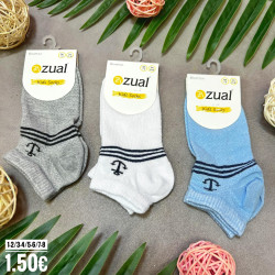 Kokvilnas zeķes ZUAL ar zīmējūmiem no 1-8 gadiem