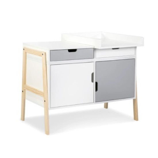 Klups Hugo kumode ar pārtinamo galdu / galds + skapis / Klups Hugo kumode ar pārtinamo galdu / galds + skapis /