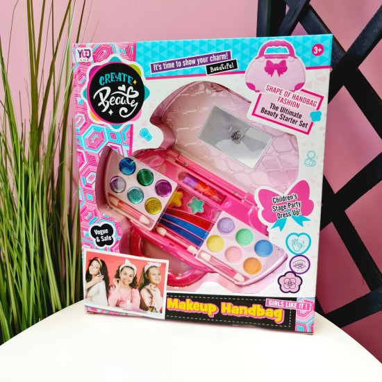 Bērnu kosmētikas komplekts Makeup Handbag Bērnu kosmētikas komplekts Makeup Handbag