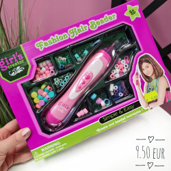 Bērnu matu dekorēšanas komplekts  Fashion Hair Beader