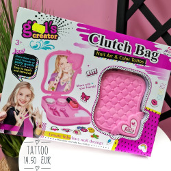 Bērnu tetovējumu komplekts Clutch Bag
