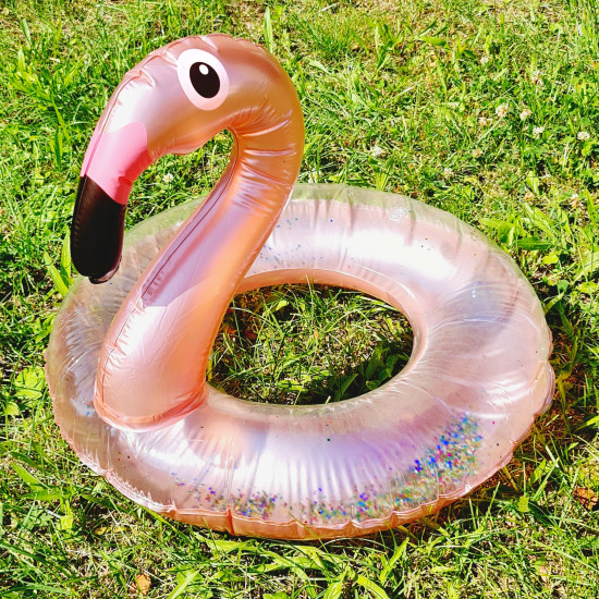 Piepūšamais riņķis bērniem Flamingo 70 cm