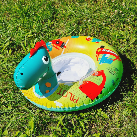 Piepūšamais riņķis bērniem  Dino 60 cm