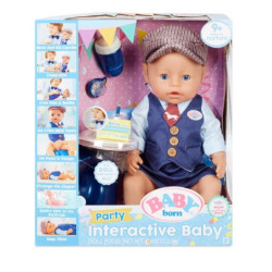 Lelle Baby Born Interactive Boy Doll Party