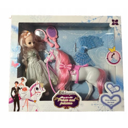 Princese lelle ar zirgu Princese lelle ar zirgu
