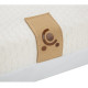 Matracis CuddleCo bambusa, bonell atsperes 120x60 