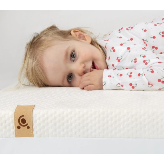 Matracis CuddleCo bambusa, bonell atsperes 120x60 