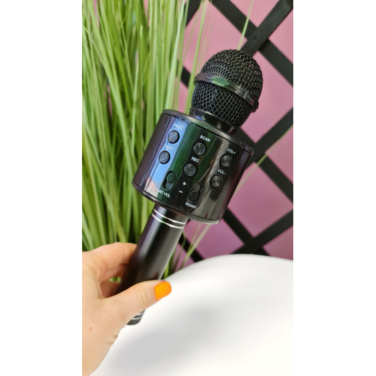 Mikrofons Karaoke ar iebūvētu skaļruni WS-858