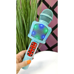 Mikrofons Karaoke DISCO LED ZX-818 Mikrofons Karaoke DISCO LED ZX-818