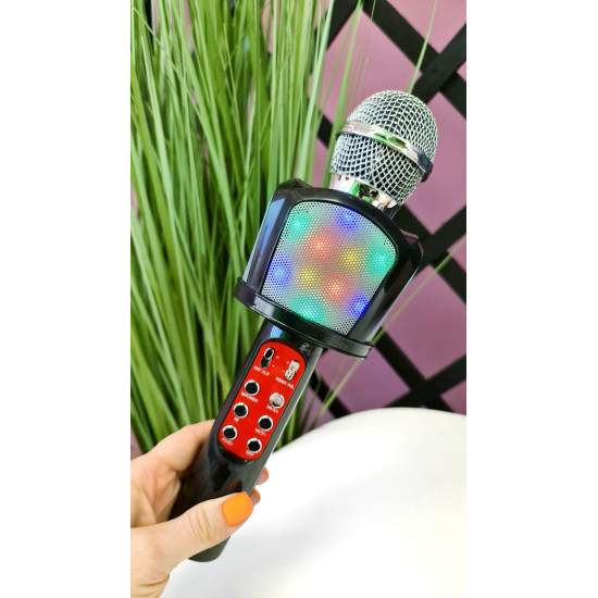 Mikrofons Karaoke DISCO LED ZX-818