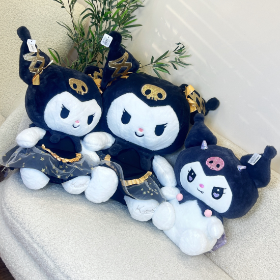 Liela plīša rotaļlieta - Kuromi 60 cm Liela plīša rotaļlieta - Kuromi 60 cm