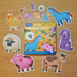 Puzles bērniem Pets animals 6 gab. Puzles bērniem Pets animals 6 gab.