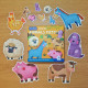 Puzles bērniem Pets animals 6 gab.